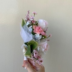 ☆更に値下げしました☆ ウェンディングブーケとブートニアの画像