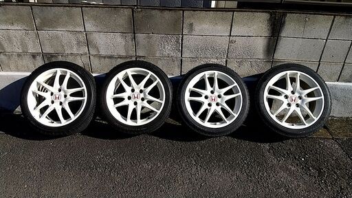 インテグラタイプＲ　DC5純正ホイール+スタッドレスタイヤ 4本セット