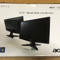 PCモニター　fire tv stick(新品未使用)付き！