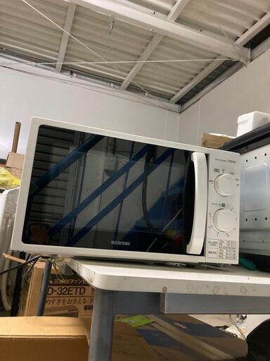 （売約済み）【2021年製】電子レンジ　17L　IRIS OHYAMA IMG-T177-6 60Hｚ