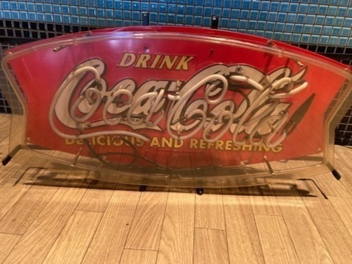 【訳あり】コカコーラ・ネオン看板