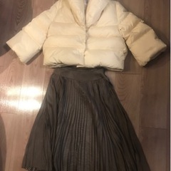 【クリーニング済み】ユナイテッドアローズ　レディースショートダウン
