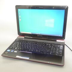 新品高速SSD 赤色 ノートパソコン 中古美品 15.6型 TO...