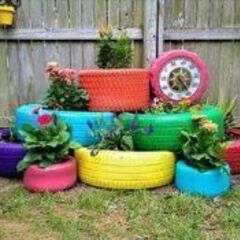廃タイヤ　✳️DIY で再利用していただける方などに・・・の画像