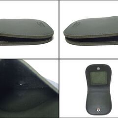 AA673 SUBLIMATUM レザー モスグリーン コインケース 小銭入れの画像