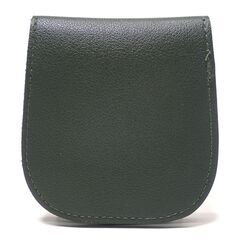 AA673 SUBLIMATUM レザー モスグリーン コインケース 小銭入れの画像