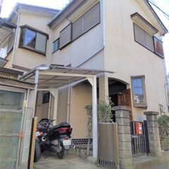自宅建替用の短期貸し物件　小型駐車場有り