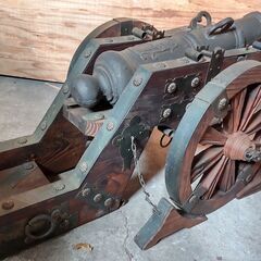 アンティーク　大砲の画像