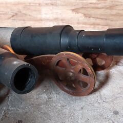 アンティーク　大砲の画像