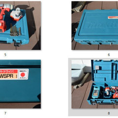 マキタ充電式インパクトドライバ　M693D　DC12V・中古の画像