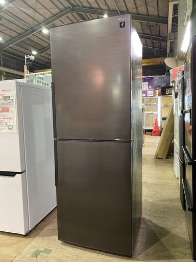 【愛品館市原店】シャープ 2020年製 280L 2ドア冷蔵庫 SJ-PD28F-T 【愛市IR】