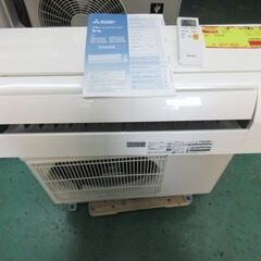 K03036　三菱　中古エアコン　主に6畳用　冷2.2kw ／ 暖2.8kw