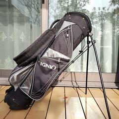 イグニオ IGNIO スタンド ゴルフ バッグ キャディ バッグ 黒