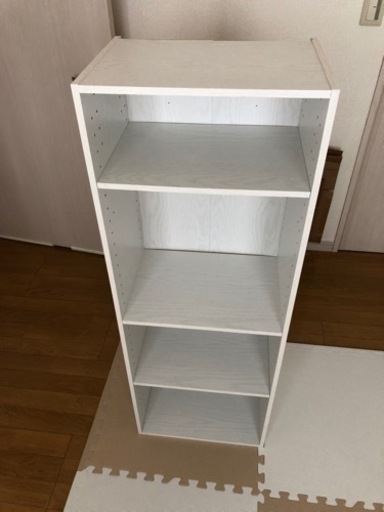 中古　ホワイト カラーボックス　14個 ニトリのカラーボックス・Nカラボ4段ホワイトウォッシュ！ (piropiro