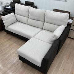 3人掛けソファ スツール XY3393 東京インテリア 幅211cm 定価約98000円 ソファー?自社配送時?代引き可?※現金、クレジット、スマホ決済対応※【送料に設置込】
