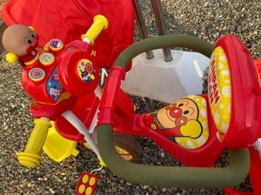 アンパンマン三輪車デラックス