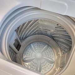 h1219売約済み❌最新2021&20年製 ガラストップ♪Hisense 家電セット 冷蔵庫 洗濯機の画像