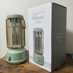 電気ヒーター おしゃれ　レトロ風　クラジックデザイン　の画像