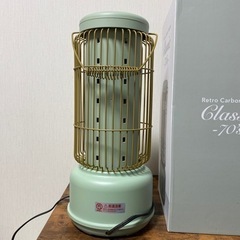電気ヒーター おしゃれ　レトロ風　クラジックデザイン　の画像