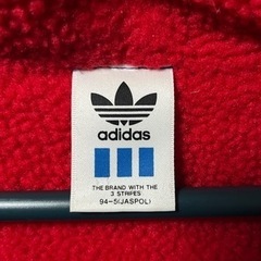 adidas ベンチコート 防寒 ボアの画像