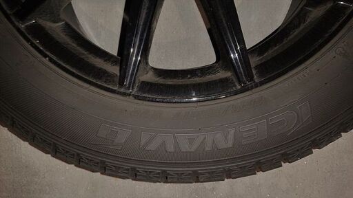 スタッドレスタイヤ【中古】2018年購入（3シーズン使用）Icenavi-6【サイズ；225/55/R17】