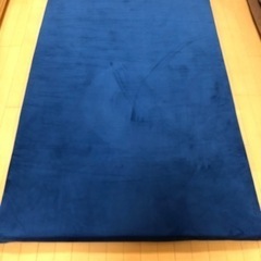 【中古】エムリリー 優反発マットレス　トッパー セミダブル 5cm厚 