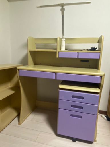 ニトリ　学習机（組み合わせ表あり）