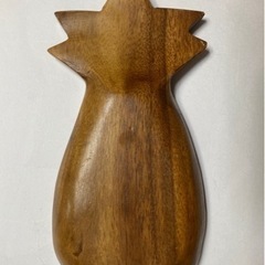 ★パイナップル型木製皿★の画像