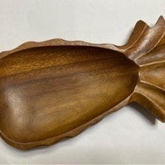 ★パイナップル型木製皿★