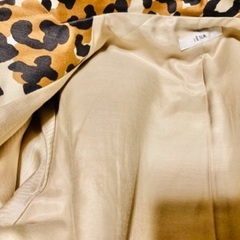 《終了》【ほぼ未使用】IENA レオパード柄ロングジャケットの画像