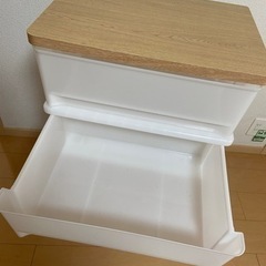 【ほぼ新品】4段ボックスの画像