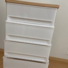 【ほぼ新品】4段ボックス
