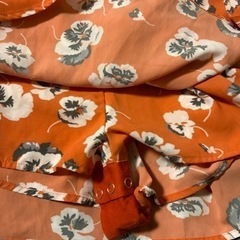 スパイラルガール　花柄ワンピース オールインワン　サイズ2(M) 身幅39、着丈68センチの画像