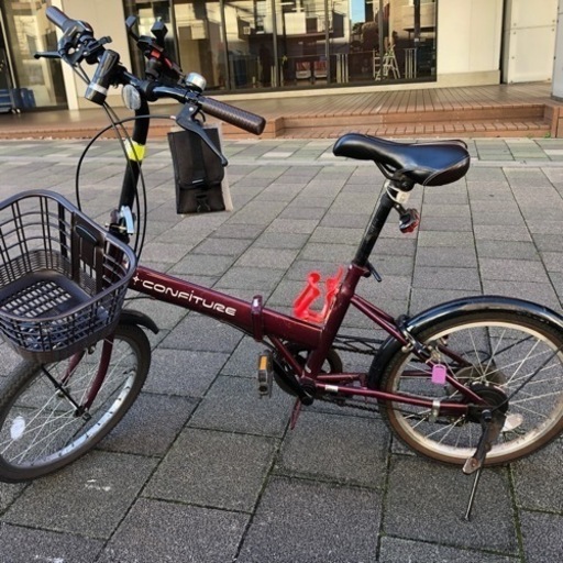 18インチ折り畳み自転車 Confiture V 外装6段 取引限定