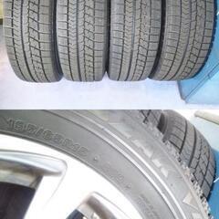 冬【富山】人気の ブリヂストン VRX 15インチ ノート デミオ ポルテ フィールダー ｂB イスト ウイングロード ティーダ 185/65R15 ブリザック 中古４本の画像