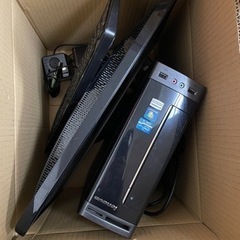 【無料】【引き取り限定】【ジャンク品】デスクトップパソコン、電子レンジ
