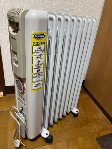 デロンギオイルヒーター必要無くなったので2980円でお譲りします