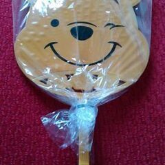 プーさんうちわ　５０円
