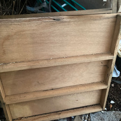 引き取り限定、薪になる木材です。焚き火やBBQにの画像