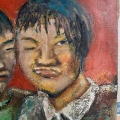 本物【定価4万】絵画　油絵の画像