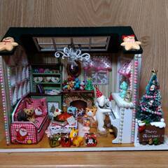 ミニチュアＸｍａｓハウス完成品