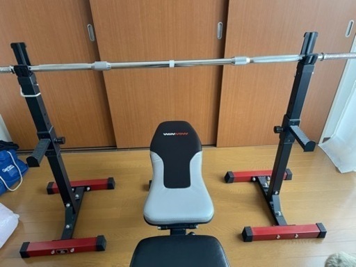 ダンベル20kg×2 インクラインベンチ