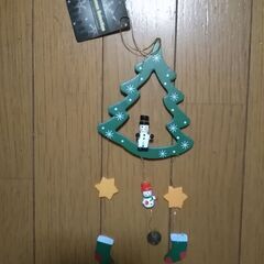 クリスマスオーナメント　木製　未使用　アンティーク品　長期保管品...