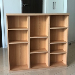 本棚　コンパクト　奥行き浅め