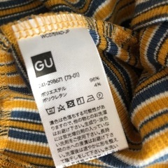 ジーユー　ボーダーカットソー　美品の画像