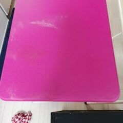 折り畳みコンパクトテーブル幅48×奥行き30×高さ70センチの画像