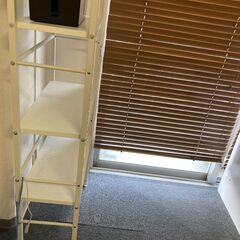 【お譲りします】スチールラック　3段　引取り限定