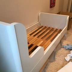 無料！！　Ikea 子供用ベッド　12／16引き取りの画像