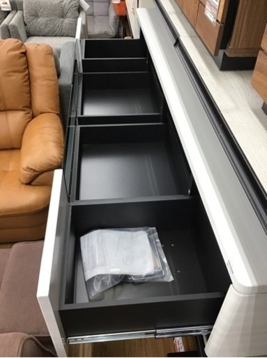 LK-59【ご来店頂ける方限定】シギヤマ家具　TV/AVボード　白