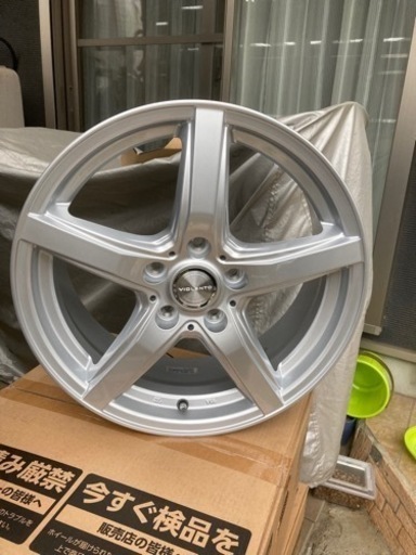 値下げ　新品　17インチ　アルミホイール　4本セット
